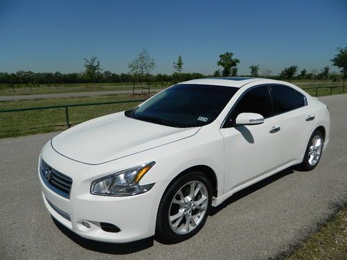 2012 nissan maxima 3.5 sv leather sunroof alloys only 9600 miles-- free shipping