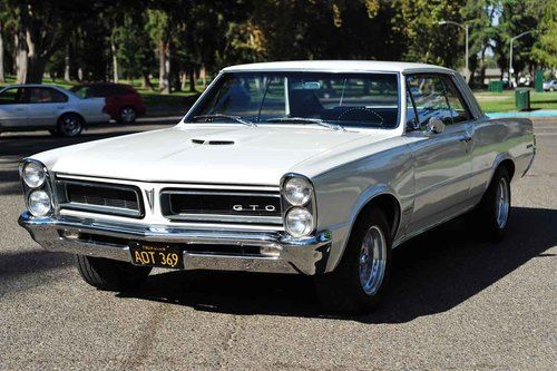 1965 pontiac gto rebuilt 389/350 matching numbers phs ps pb california original