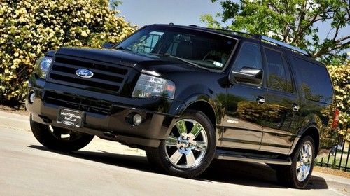 2007 ford expedition el navigation sunroof heated &amp; cool seats 3rd seats