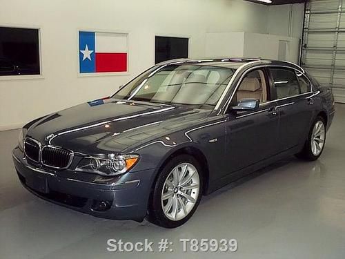 2008 bmw 750li leather sunroof nav 19'' wheels only 36k texas direct auto