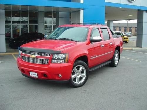 2011 avalanche ltz 4x4 victory red 20's sunroof, navigation &amp; entertainment