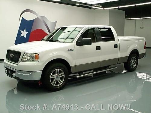 2006 ford f150 crew 5.4 v8 side steps tonneau cover 65k texas direct auto
