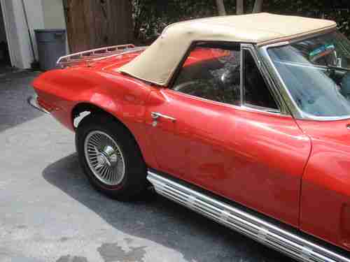 1965 CHEVROLET CORVETTE CONVERTIBLE, US $39,900.00, image 2