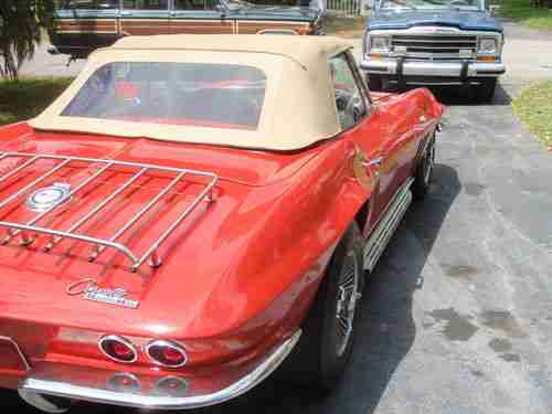 1965 CHEVROLET CORVETTE CONVERTIBLE, US $39,900.00, image 4