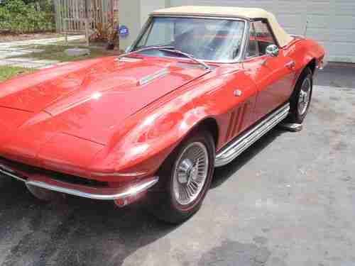 1965 CHEVROLET CORVETTE CONVERTIBLE, US $39,900.00, image 7