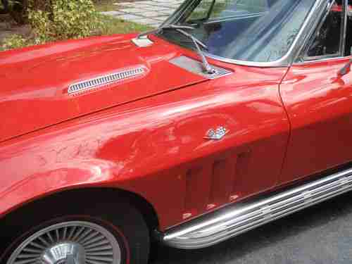 1965 CHEVROLET CORVETTE CONVERTIBLE, US $39,900.00, image 8
