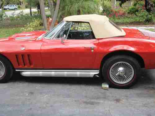 1965 CHEVROLET CORVETTE CONVERTIBLE, US $39,900.00, image 10