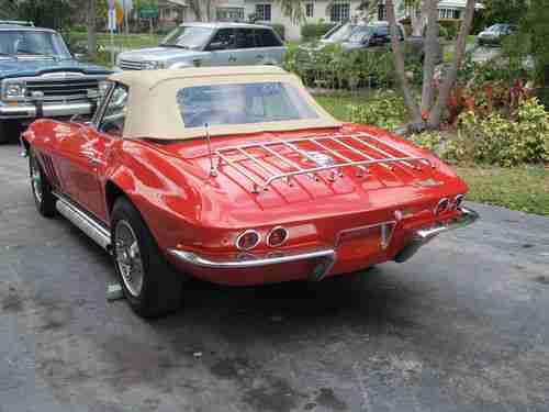 1965 CHEVROLET CORVETTE CONVERTIBLE, US $39,900.00, image 12