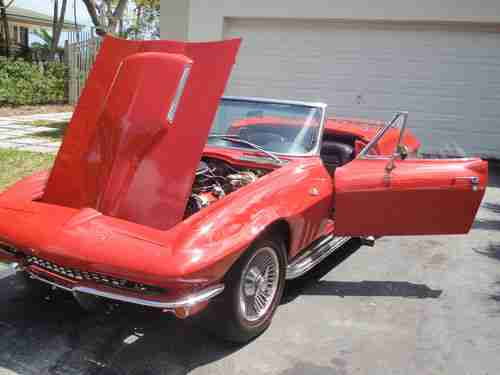 1965 CHEVROLET CORVETTE CONVERTIBLE, US $39,900.00, image 14
