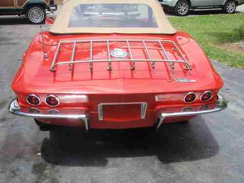 1965 CHEVROLET CORVETTE CONVERTIBLE, US $39,900.00, image 15