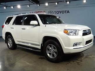 2011 toyota 4runner sr5 4x4 4wd blizzard pearl tan cloth tow pkg certified