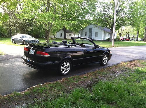 2001 saab 9-3 se convertible 2-door 2.0l