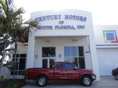 2000 toyota tundra access cab v8 auto sr5 low miles 1-owner