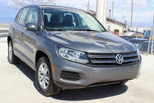 2012 volkswagen tiguan 4motion damaged rebuilder only 18k miles runs! economical