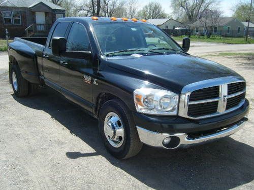 2007 dodge ram 3500 slt quad cab drw dually cummins 6.7l 6sp engine brake