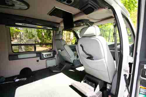 2003 FORD E150 van with wheelchair lift UVL lift by Braun, US $10,500.00, image 10