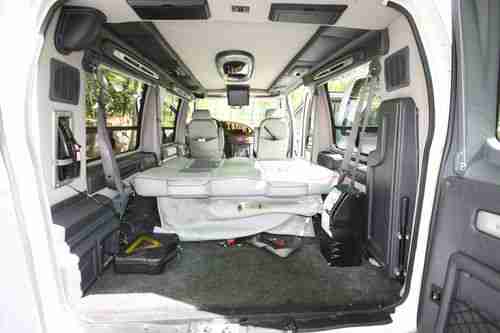 2003 FORD E150 van with wheelchair lift UVL lift by Braun, US $10,500.00, image 13
