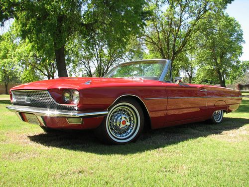 1966 thunderbird convertible- fully restored