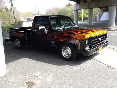 1977 chevy 454 stepside pick up cumstom