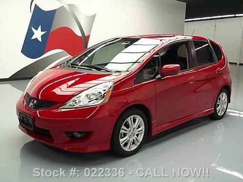 2010 honda fit sport automatic spoiler alloy wheels 23k texas direct auto