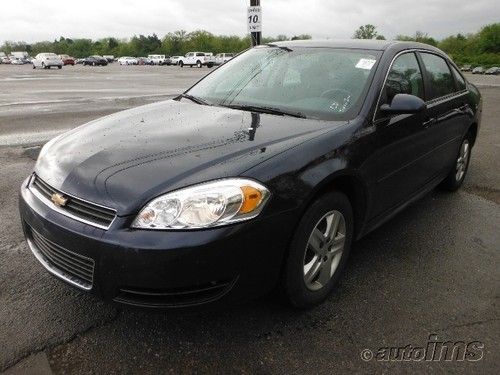 Chevrolet impala 2011 - 3.5l v6 sfi flexfuel - cloth seat trim -4 doors