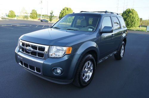 No reserve 2011 ford escape limited v6 leather sunroof