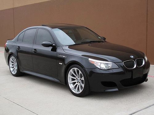 07 bmw m5 sport &amp; premium pckg 5.0l v10 navi roof 19" 1owner