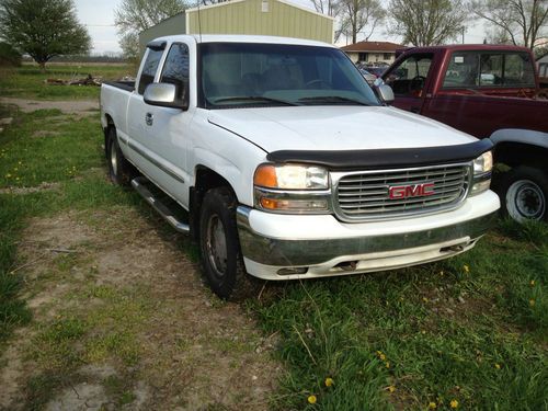 2000 gmc sierra 1500 slt z71 4x4 not running vandalized clean title!!!!