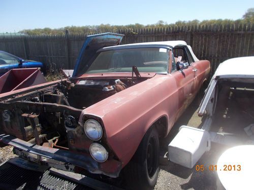 1967 ford fairlane 390gt s code 4 speed gt convertible project car rare big bloc
