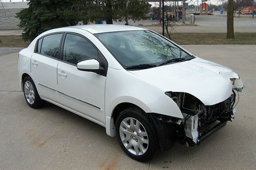 2010 nissan sentra sr repairable salvage clean title 39,953 miles easy fix!