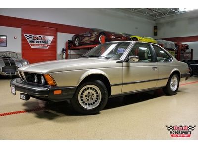 1984 bmw 633 csi 1owner 22,425 miles 5 speed all original best one available