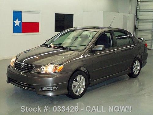 2008 toyota corolla s sunroof cruise ctrl spoiler 74k  texas direct auto