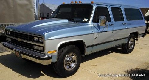 1986 chevy suburban 2500 4x4 clean very nice 116,353 miles