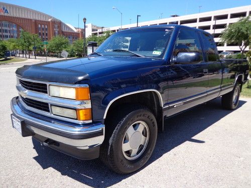 1998 chevrolet k1500 silverado z71 5.7l v8 4x4 runs perfect like new hail