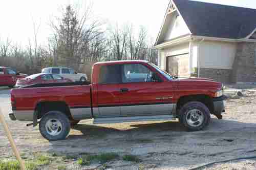 1998 Dodge Ram 4x4 quad cab with 8' Meyer Snow Plow, US $3,800.00, image 4