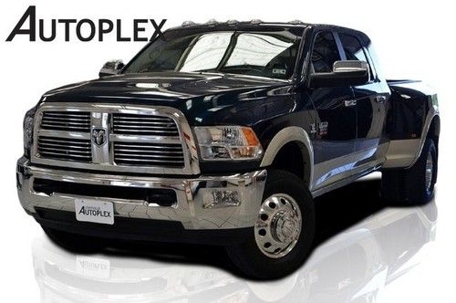 Ram 3500 mega cab dually! navigation rear cam! diesel! power steps! 4x4!