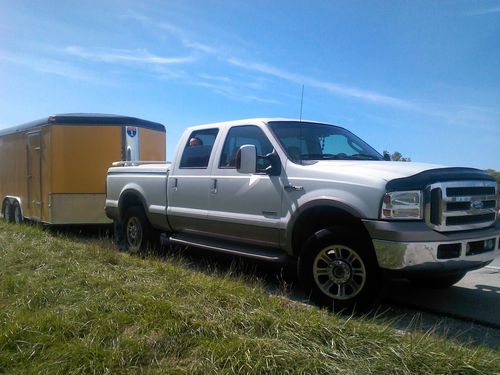 Ford: f-250 king ranch 2006 **low  reserve** crew cab powerstroke diesel 6.0 4x4