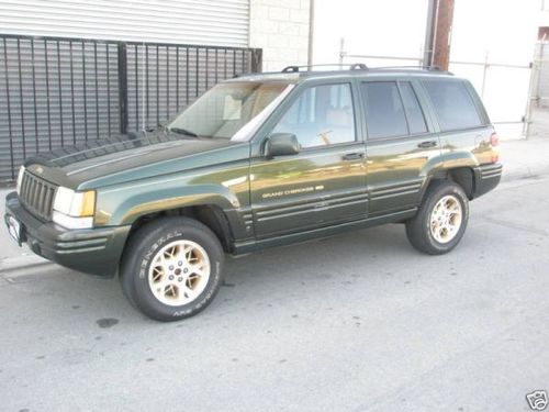 1996 jeep grand cherokee limited sport utility 4-door 5.2l