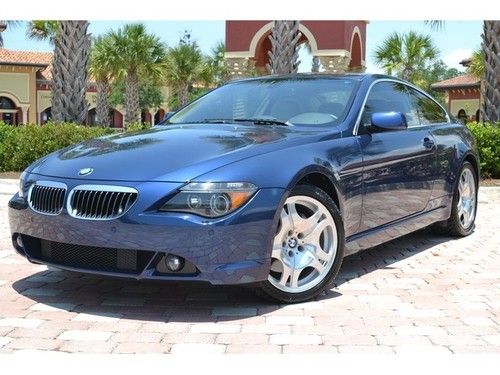 2004 bmw 645ci automatic navigation 1owner clean carfax sport pkg 05 06 645 650