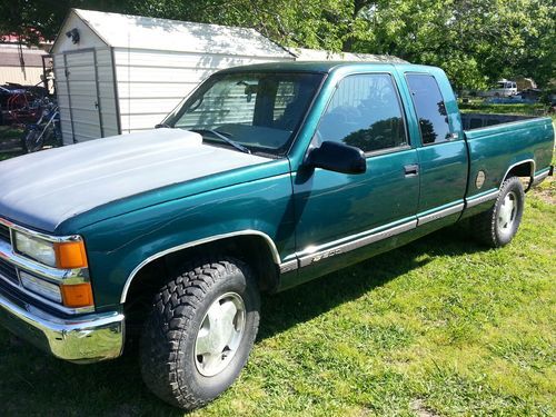 1996 chevrolet k1500 silverado extended cab pickup 2-door 5.7l