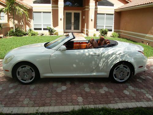 2002 lexus sc430,roadster,fl,exc.nr mint,nice color combination,300 hp.