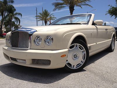 2008 bentley azure magnolia oatmeal 11,807 miles beautiful