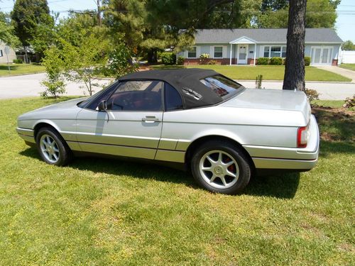 1987 cadillac allante base convertible 2-door 4.1l