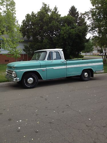 1966 chevrolet c10 longbed pickup -  factory 327 v8  automatic