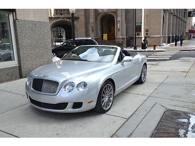 2010 bentley continental gtc speed.  moonbeam with beluga.