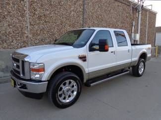 2010 ford f350 lariat crew cab short bed powerstroke diesel fx4 4x4-warranty