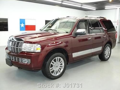 2010 lincoln navigator elite sunroof nav rear cam 32k! texas direct auto