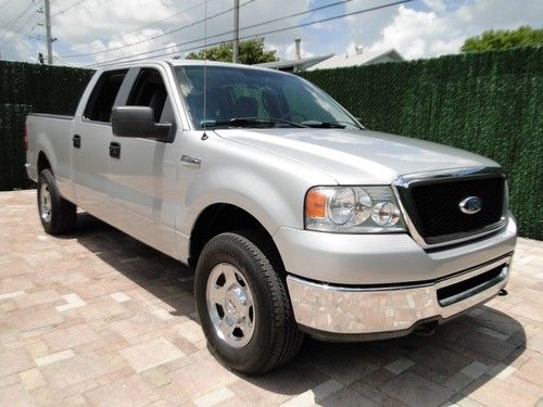 08 f150 4x4 4wd 1 owner very super crew cab supercrew very clean pick up xlt