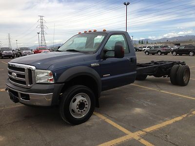 2005 ford f550 xlt,6.0l,powerstroke diesel,2wd,200.8" wb,needs egr! no reserve!!