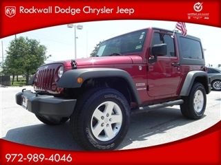 2011 jeep wrangler 4wd 2dr sport